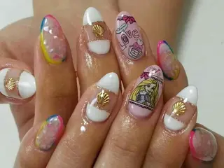 ネイル 荒木 莉奈のネイルデザイン