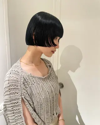 ショート MIZUKI /ボブ/顔周りカットのヘアスタイル