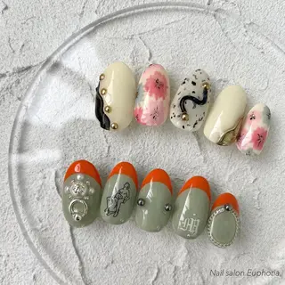 ネイル Nail salon Euphoriaのネイルデザイン