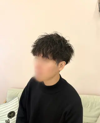 パーマ メンズ カラー0円モデル募集 ♡nanami♡のヘアスタイル