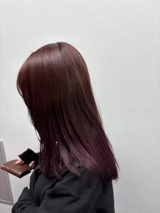 セミロング カラー Miharu / 透明感カラーのヘアスタイル