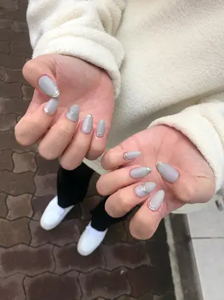 ロング カラー ヘアアレンジ キッズ ネイル マツエク・マツパ 福田 加奈のネイルデザイン
