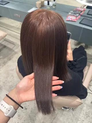 ミディアム カラー 立川美容師✨️❤️ まゆかのヘアスタイル