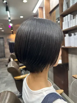 ショート 剣太郎カットモデル 10㎝カット募集中のヘアスタイル