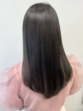 セミロング カラー 産休の為お休みです! 小島凜のヘアスタイル