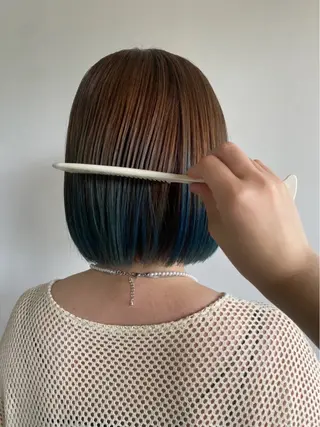 ショート カラー yuu/髪質改善 カラー🌛のヘアスタイル