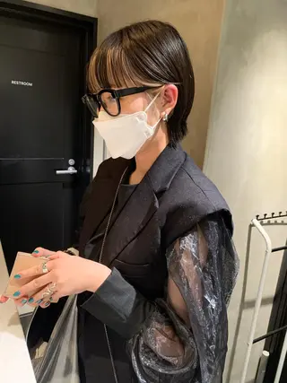 ショート カラー アンニュイヘア🪽 ayumiのヘアスタイル