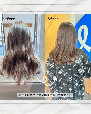セミロング NEXT INNOVATIONのヘアスタイル