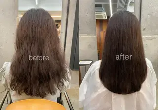 ロング yume. COA GINZAのヘアスタイル