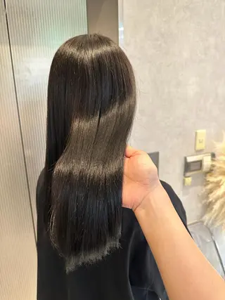 ロング カラー ヘアアレンジ REONA🪽✨薬院 レイヤーカット🫧のヘアスタイル