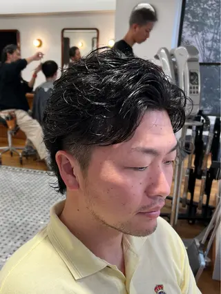 ショート メンズ メンズカット✂️ スキンフェード伊藤陸のヘアスタイル
