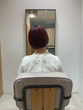 ショート minatsu 東京の技術を京都でのヘアスタイル