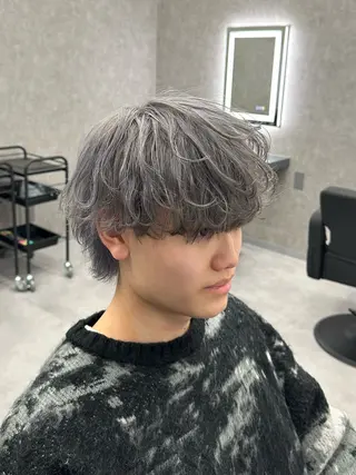 カラー パーマ メンズ 札幌メンズ指名 No. 1/光👑のヘアスタイル