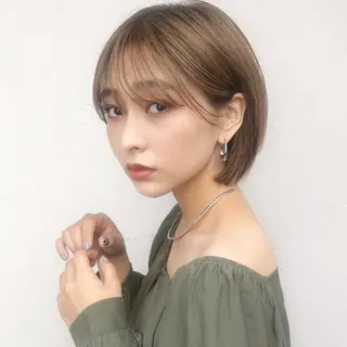ショート カラー ヘアアレンジ KONOMI スタイリストのヘアスタイル