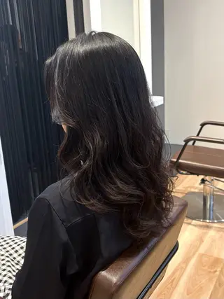 ロング 杉原魁/髪質改善/ 似合わせパーマのヘアスタイル