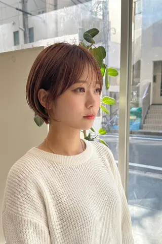 セミロング tre.甲子園口店/ レイヤーカットのヘアスタイル