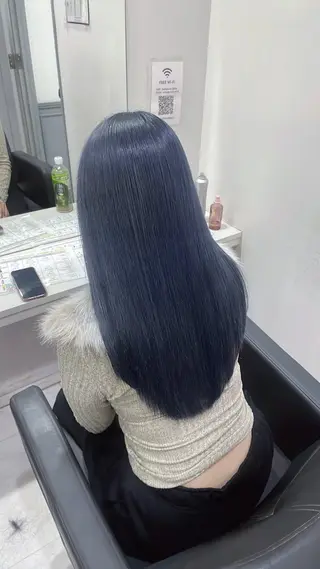 ロング カラー 🎀tomoka🎀 髪質改善/ハイトーンのヘアスタイル