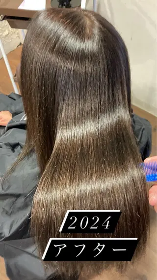 ロング 溝部 直己のヘアスタイル