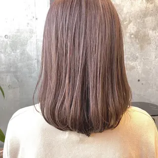 ミディアム カラー ヘアアレンジ 【ダメージレス施術】 【透明感】北村 拓也のヘアスタイル
