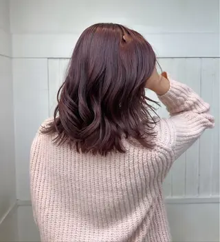 ミディアム カラー MAI/髪質改善/ 幹細胞トリートメントのヘアスタイル