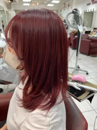 セミロング 海外デザイン好きな方 滝沢錬平のヘアスタイル