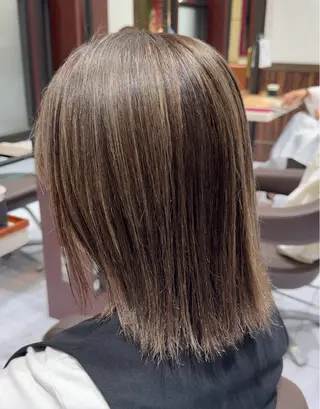カラー ツヤ髪🫧似合わせ ✨あんどうゆうかのヘアスタイル