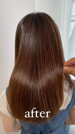 ミディアム カラー 過去一の柔髪ヘア 🌿einshairのヘアスタイル