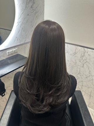 ロング TAKE エクステのヘアスタイル