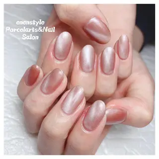 ミディアム ネイル 🐾enen style 🐾のネイルデザイン