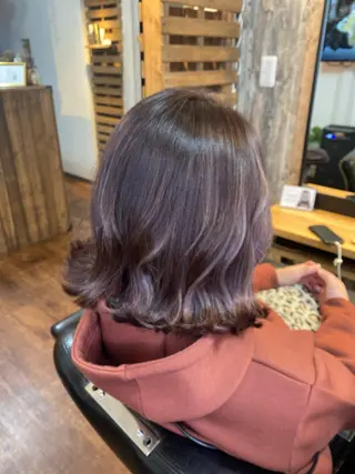 ミディアム カラー Luzir⭐︎ GEN⭐︎のヘアスタイル