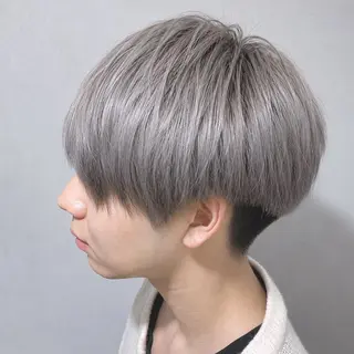 カラー メンズ ブリーチなしWカラー メンズカット✨ワタベのヘアスタイル