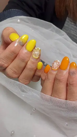 ネイル とりごえ さおりのネイルデザイン