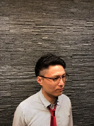 ショート メンズ 中原 滉太のヘアスタイル