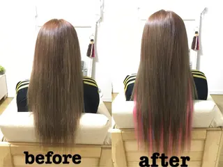 ロング KA BUのヘアスタイル