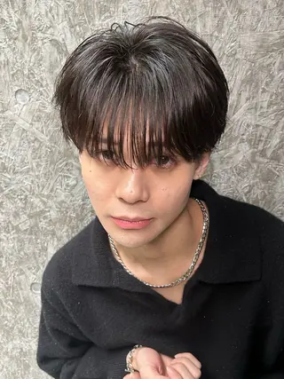 ショート メンズ 岩城 滉成のヘアスタイル