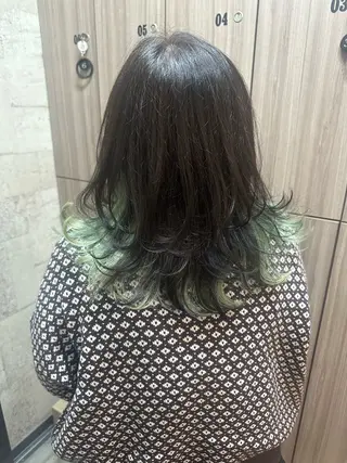 セミロング 保井 実奈美のヘアスタイル