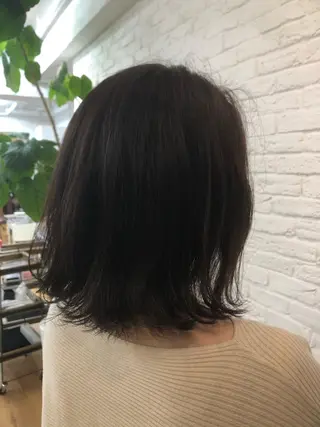 ミディアム 水澤 翔のヘアスタイル