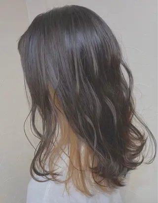 ミディアム カラー メンズ FUKUSHIMAのヘアスタイル