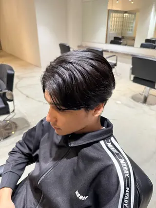 ショート パーマ メンズ 暖色カラー🌈／ パーマ🌀／凜太郎のヘアスタイル