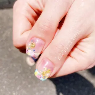 ネイル 地爪育成💅 kanaoanailのネイルデザイン