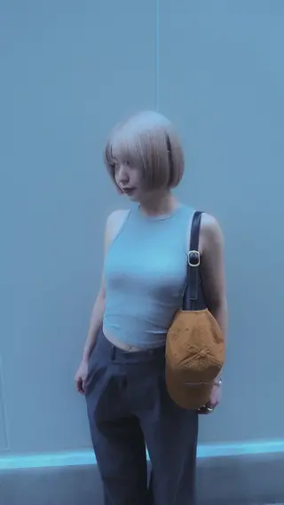 ショート カラー 【モニター募集】 三宅航平のヘアスタイル