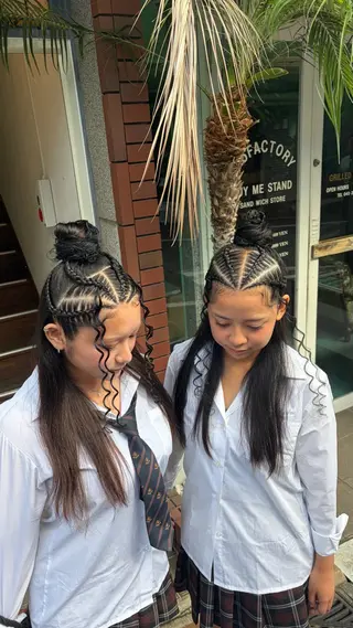 ヘアアレンジ 水野 明羽のヘアスタイル