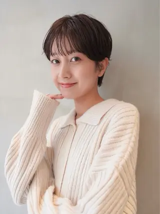 ショート 三浦澪矢/ ショートカットモデルのヘアスタイル