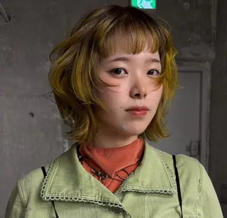 ミディアム カラー ヘアアレンジ/ カラー❤️miyuuのヘアスタイル