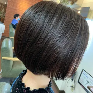 ショート カラー 💜推しインナー カラー/菊池柊真💜のヘアスタイル