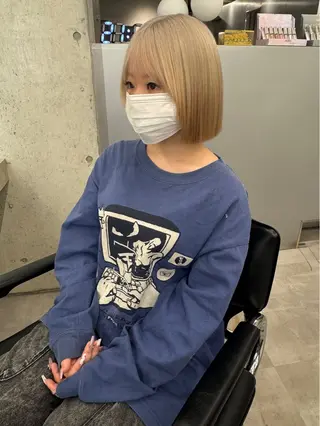 ショート 似合わせボブカット Anonのヘアスタイル