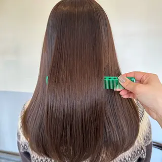 ロング カラー 艶カラー/岡崎 /おかもとななのヘアスタイル