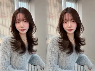 ロング 木串 楽人のヘアスタイル
