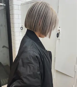 ショート ヘアセット chamoのヘアスタイル