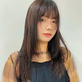 セミロング レイヤー、ボブ、ショ ートカット　松本翔大のヘアスタイル